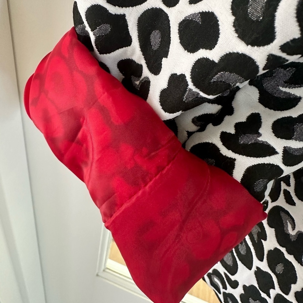Erin Animal Print Jacket Size Large - Picture 6 of 9